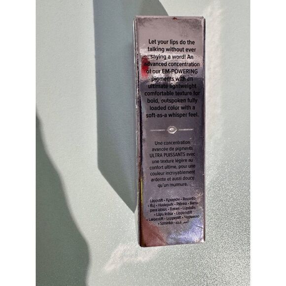 Too Faced Em-Power Pigment Lipstick Comeback Queen 04 Warm Cinnamon Rose - Picture 9 of 11